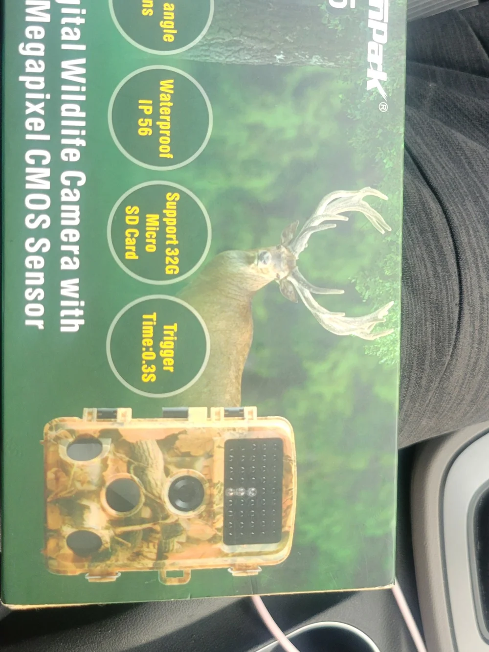 2 Camo Trail Game Camera with USB Cable 4k $80 For Both